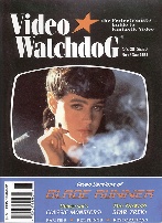 Video Watchdog #20 -  Blade Runner cover