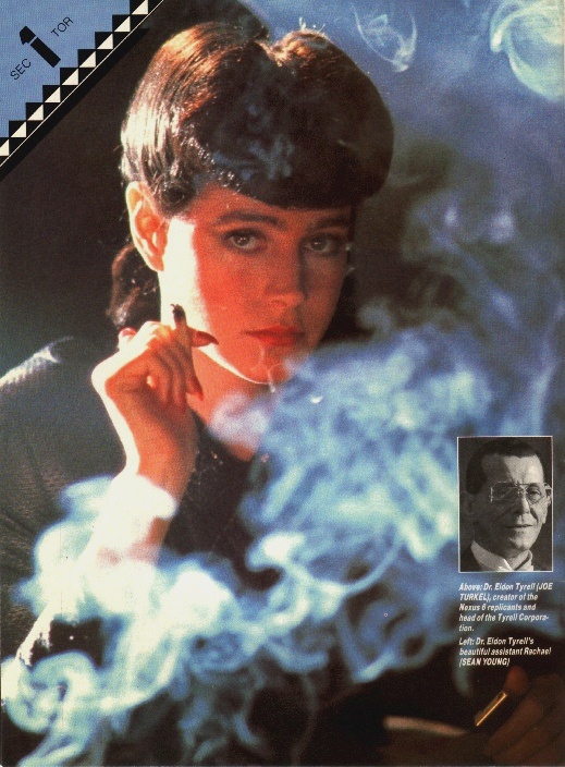Rachael in Blade Runner, played by Sean Young