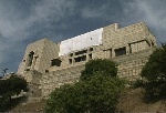 Click to enlarge Ennis-Brown House. Photo (c) Gnomus, Nov 2001