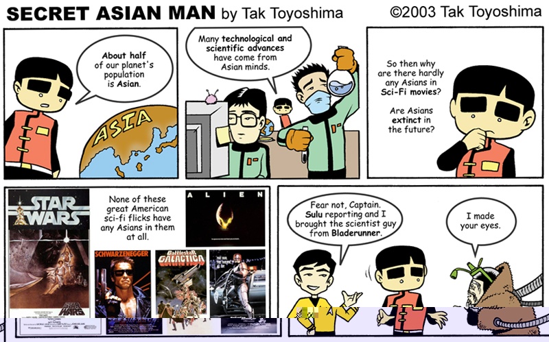 Secret Asian Man looks at SciFi