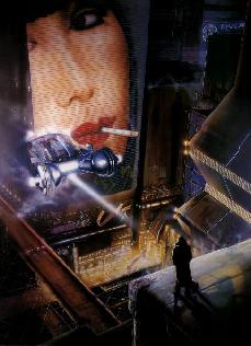 The Blade Runner Game city